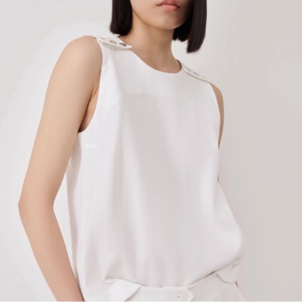 🆕 Marella Linen Blend Top